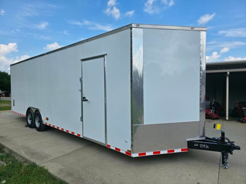 8.5 × 28 ft V-Nose Enclosed Trailer, photo 1