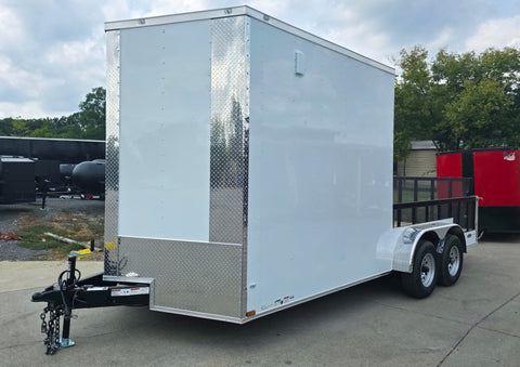 7 × 18 ft Hybrid Enclosed Trailer, photo 1
