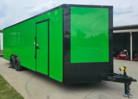 8.5 × 24 ft V-Nose Enclosed Trailer, photo 1