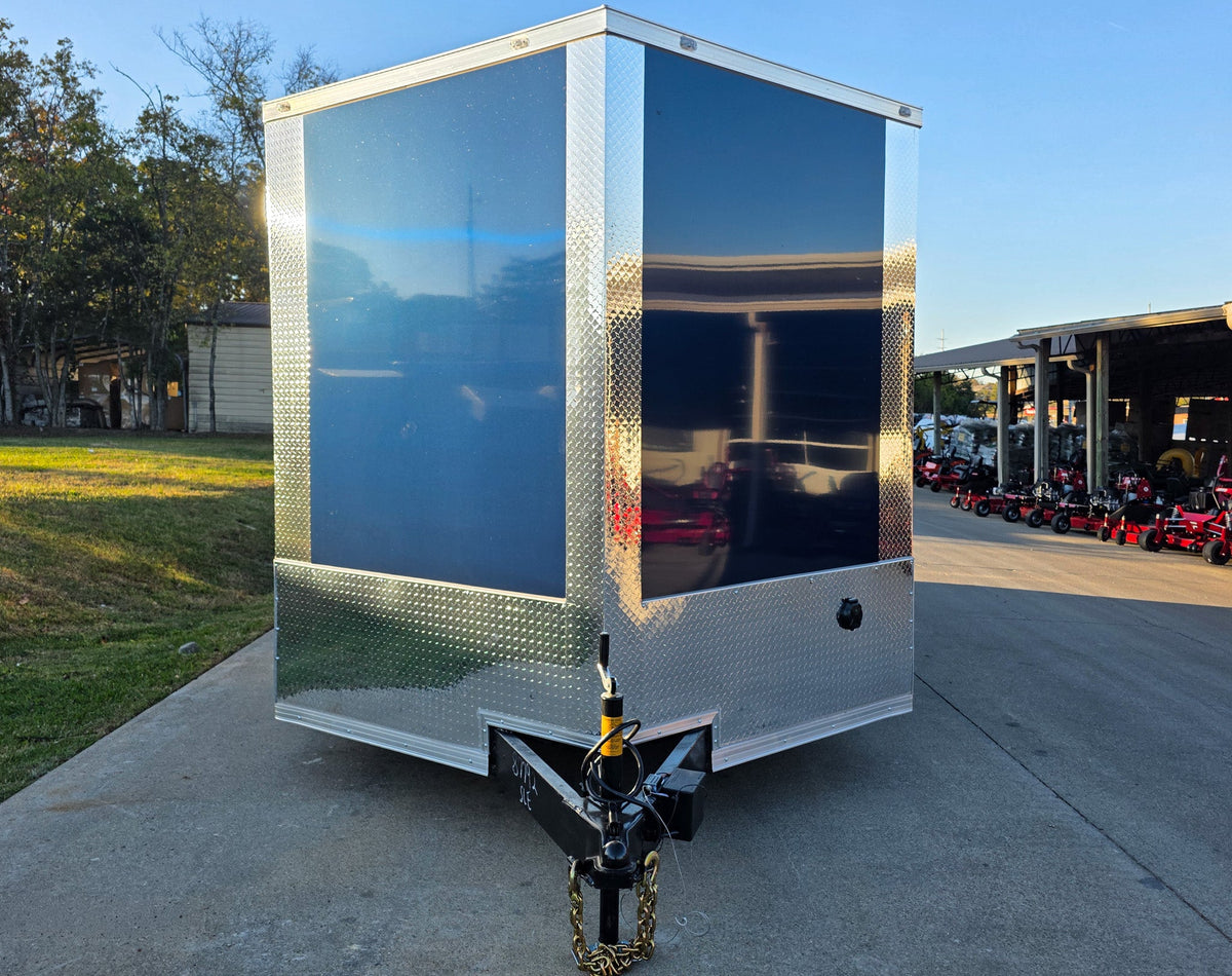 8.5 × 18 ft V-Nose Hybrid Enclosed Trailer, photo 4