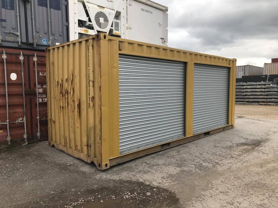 20 ft Shipping Container with Roll-Up Door, photo 4