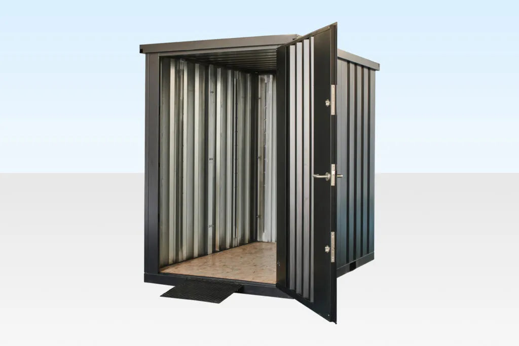Flat Pack Metal Garden Store, photo 5