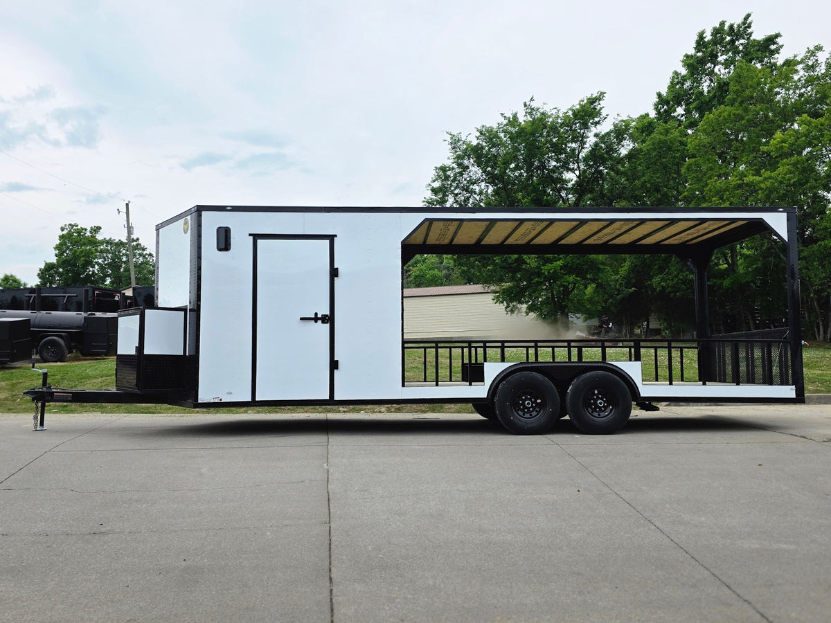 8.5 × 24 ft Hybrid Enclosed Trailer, photo 1