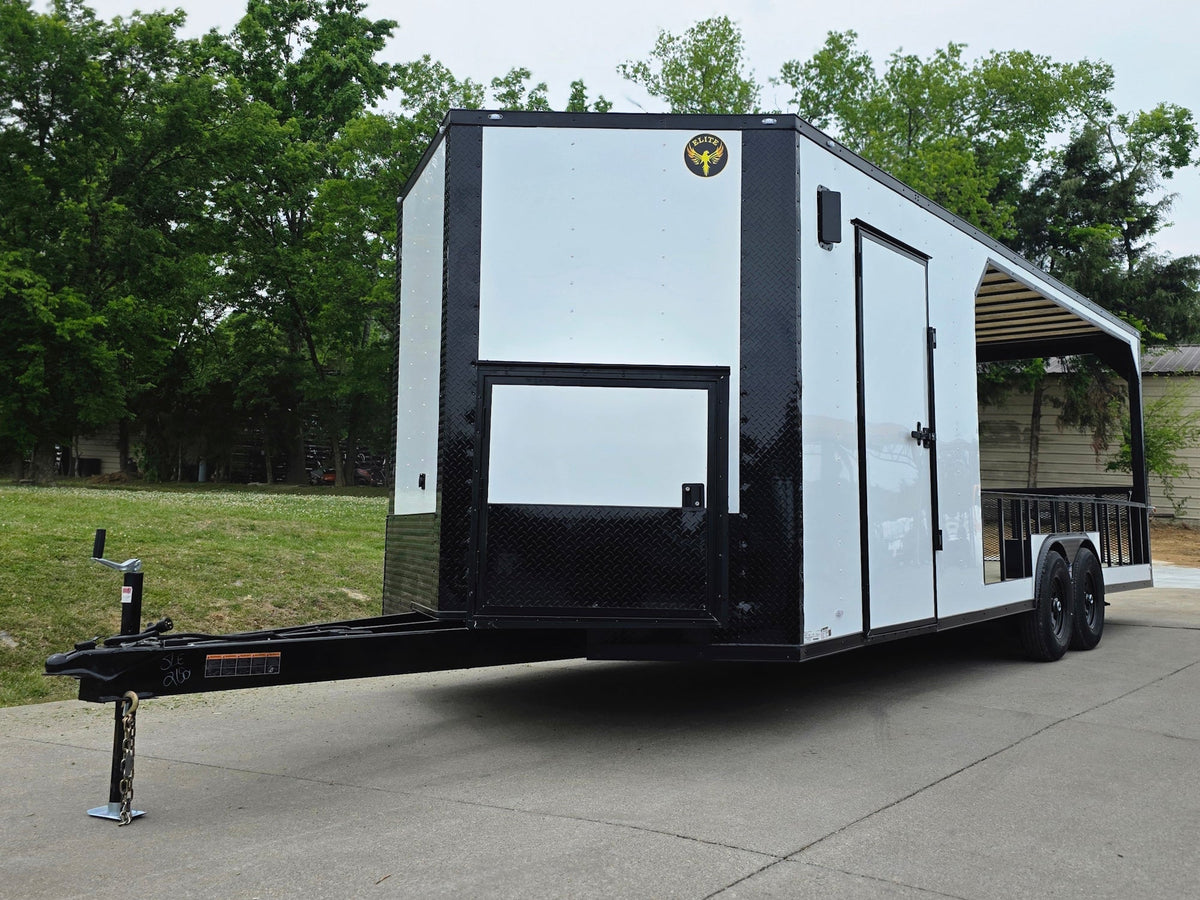 8.5 × 24 ft Hybrid Enclosed Trailer, photo 2