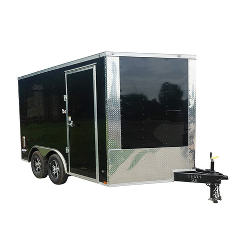 8.5 × 12 ft V-Nose Enclosed Trailer, photo 1
