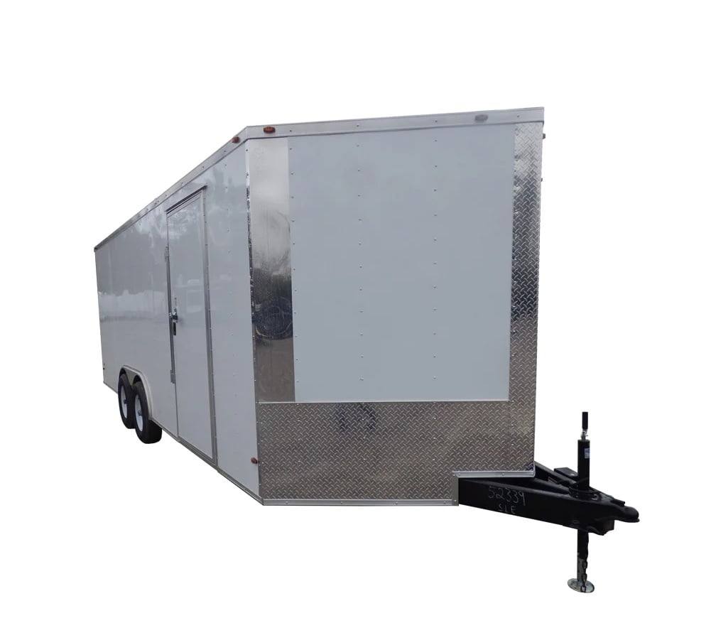 8.5 × 20 ft V-Nose Enclosed Trailer, photo 1