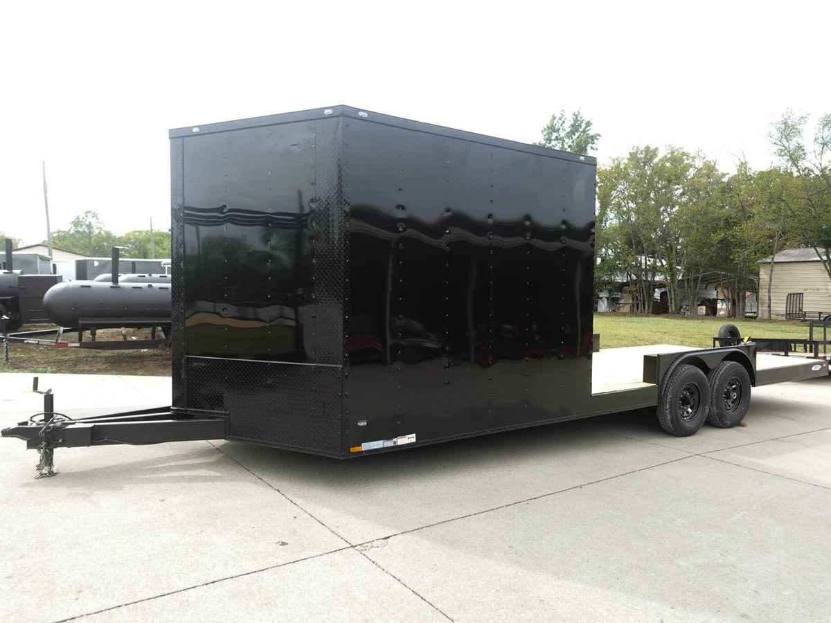 8.5 × 24 ft V-Nose Hybrid Enclosed Trailer, photo 2
