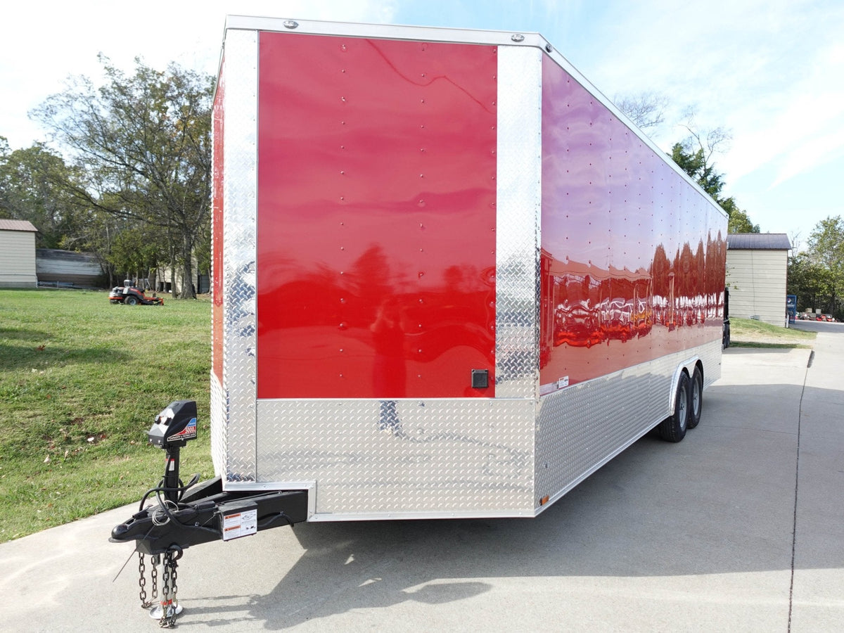 8.5 × 24 ft V-Nose Enclosed Trailer, photo 3