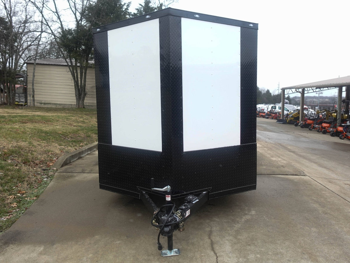 7 × 12 ft V-Nose Enclosed Trailer, photo 2