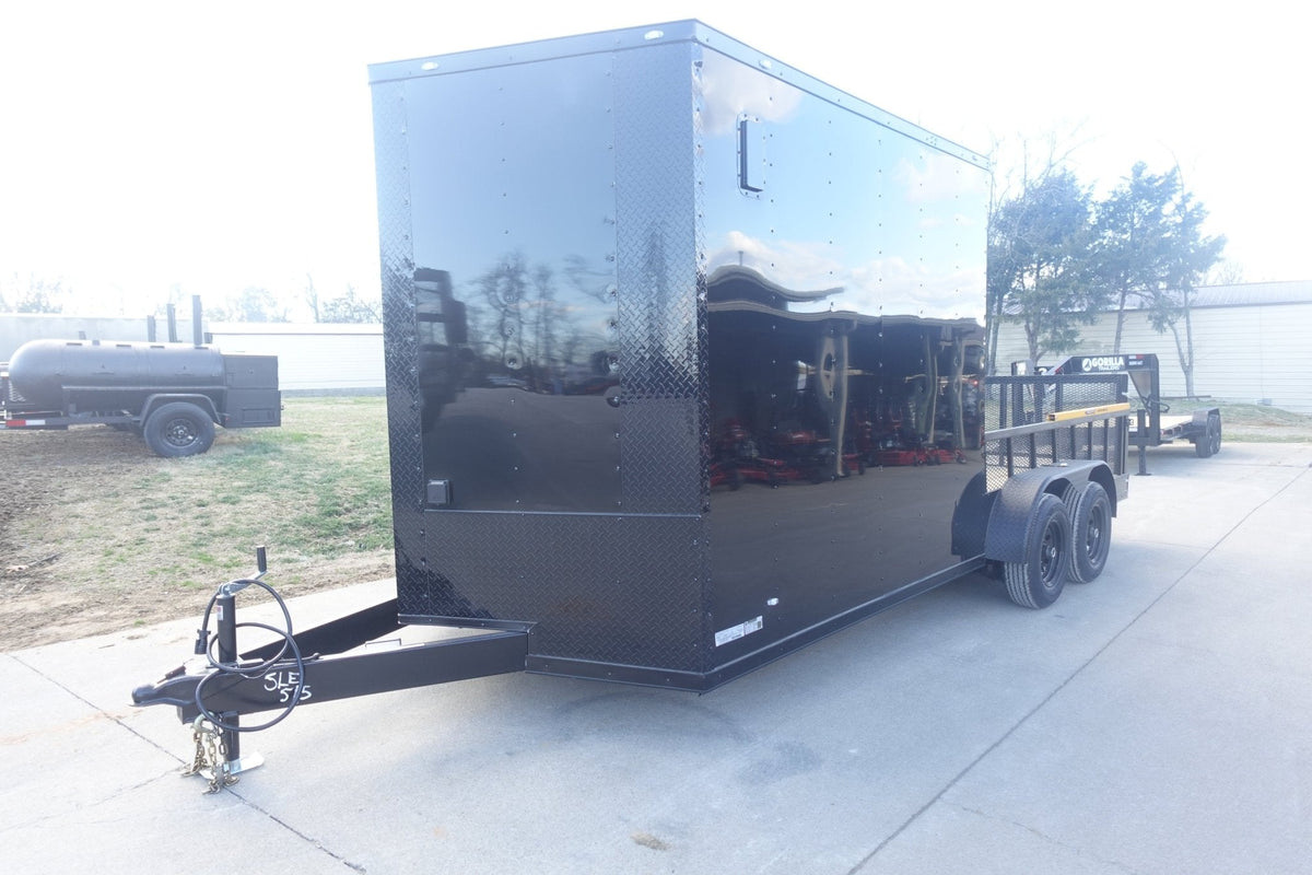 7 × 18 ft Hybrid Enclosed Trailer, photo 3