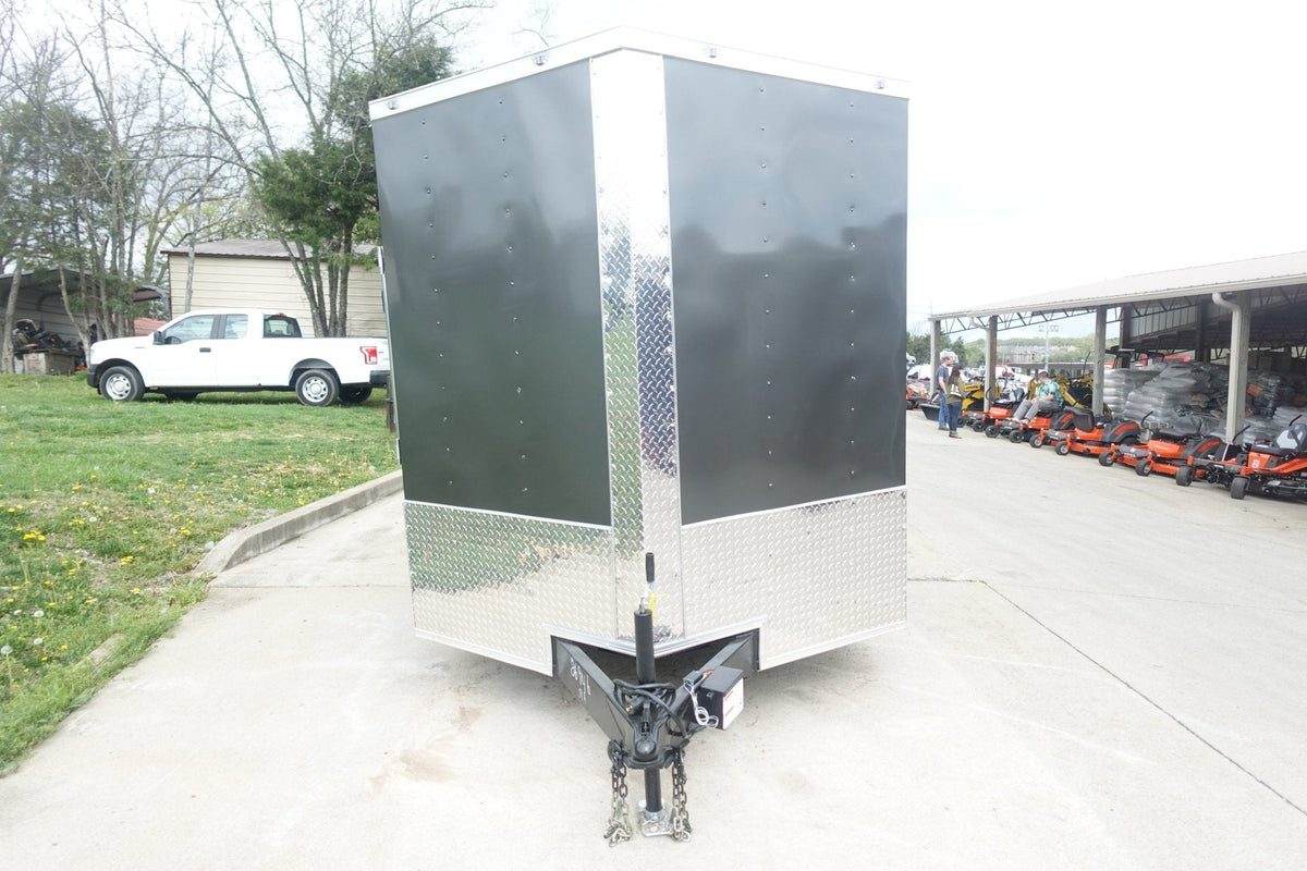 7 × 16 ft V-Nose Hybrid Enclosed Trailer, photo 2