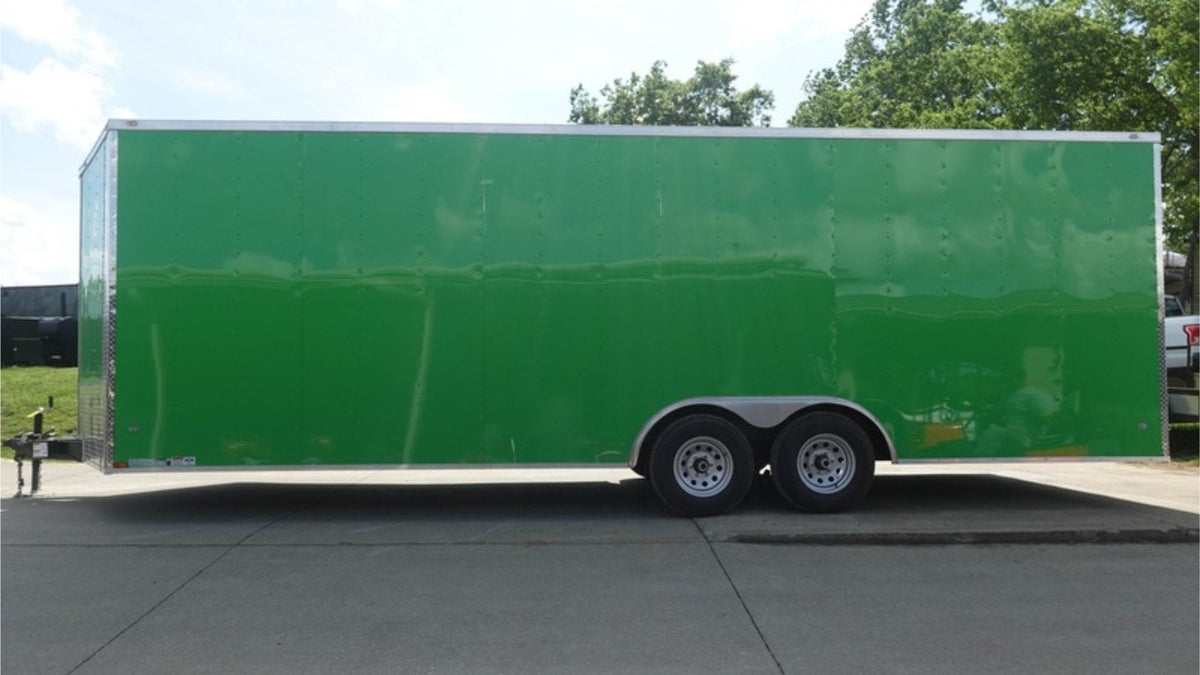 8.5 × 24 ft V-Nose Enclosed Trailer, photo 1