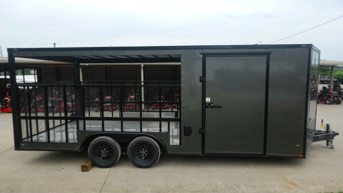 8.5 × 20 ft V-Nose Hybrid Enclosed Trailer, photo 5
