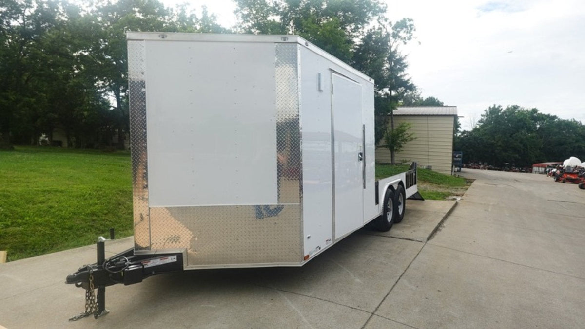 8.5 × 20 ft V-Nose Hybrid Enclosed Trailer, photo 3