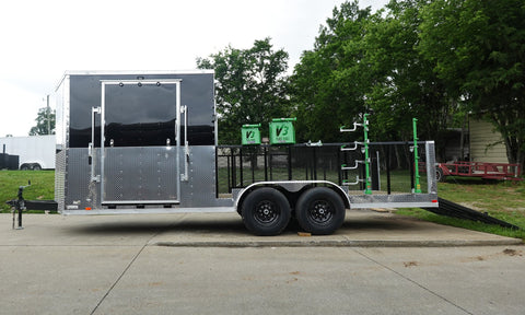 7 × 20 ft Hybrid Enclosed Trailer, photo 1