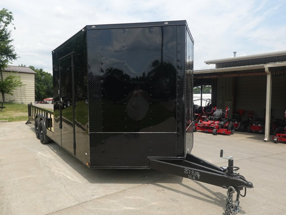 8.5 × 24 ft V-Nose Hybrid Enclosed Trailer, photo 2