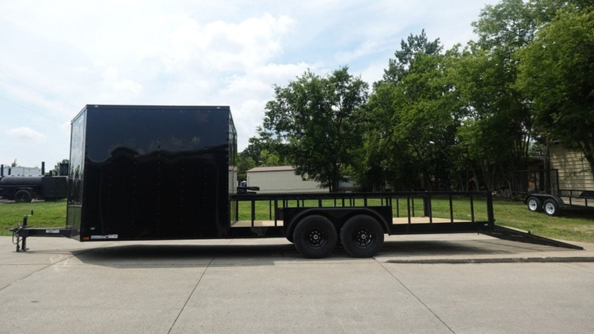 8.5 × 24 ft V-Nose Hybrid Enclosed Trailer, photo 5