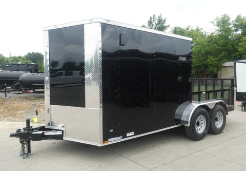 7 × 16 ft Hybrid Enclosed Trailer, photo 1