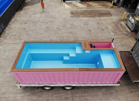 Pink 20 ft Container Pool, photo 1