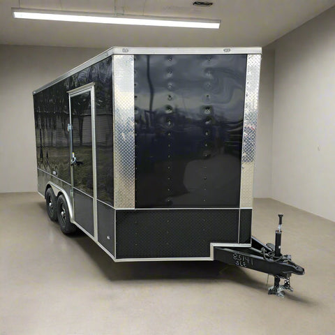 8.5 × 14 ft Enclosed Car Hauler, photo 1