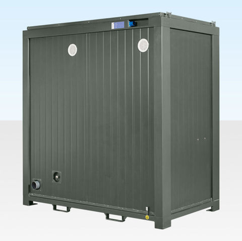 1+1 Double Mains Toilet 8 × 5 ft (Bottle Green), photo 1