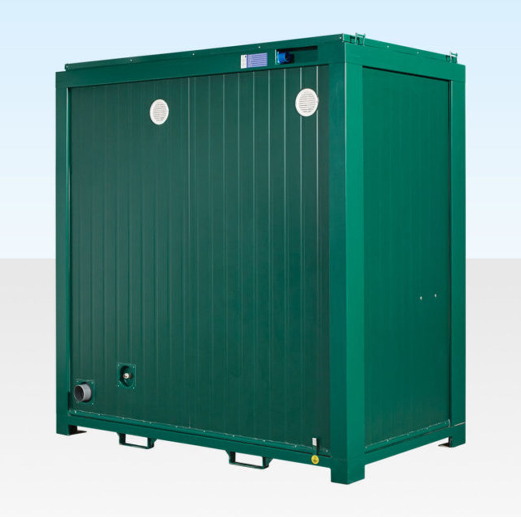 1+1 Double Mains Toilet 8 × 5 ft (Green), photo 1