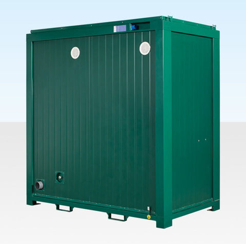 1+1 Double Mains Toilet 8 × 5 ft (Green), photo 1