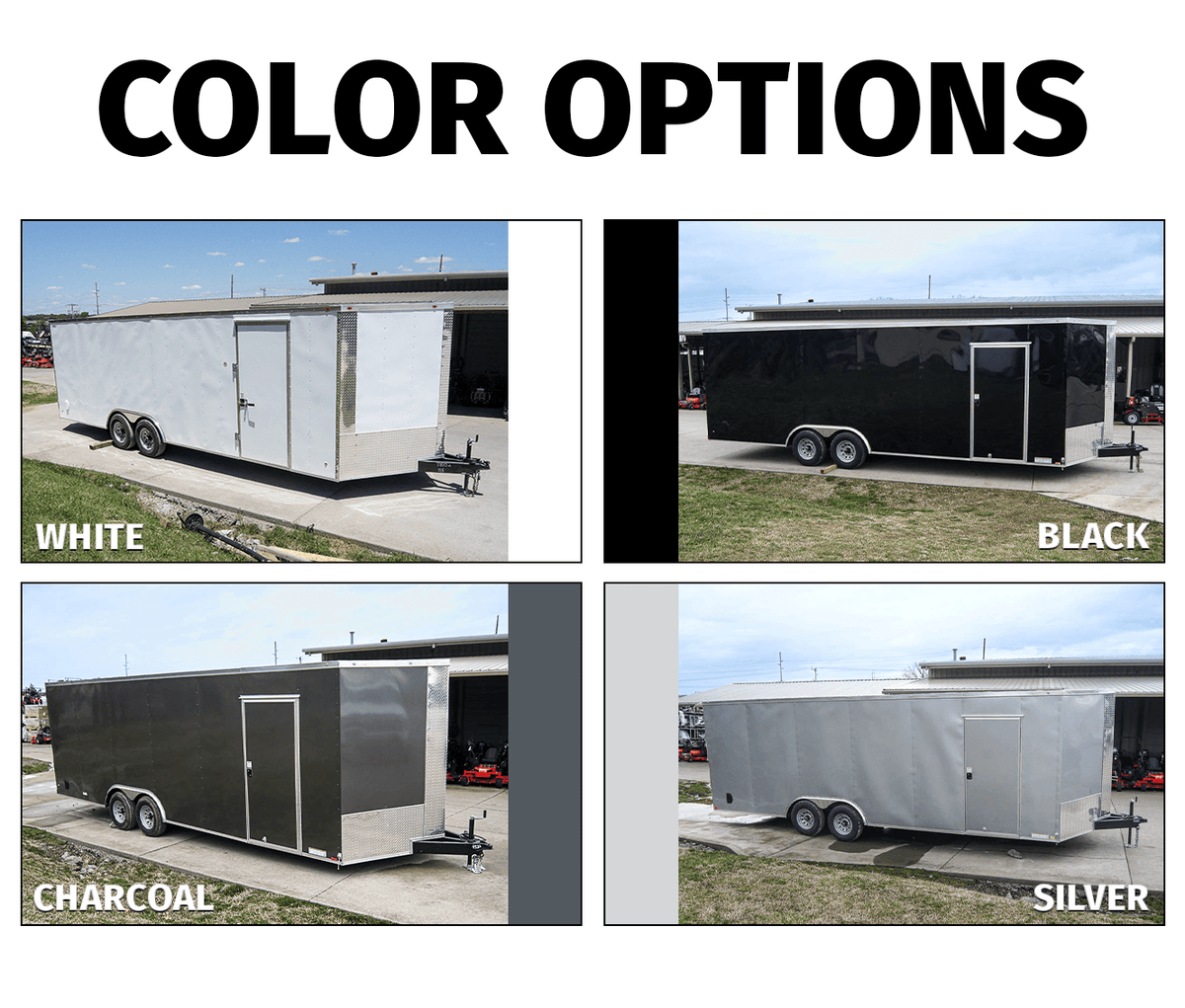 8.5 × 24 ft V-Nose Enclosed Trailer, photo 2