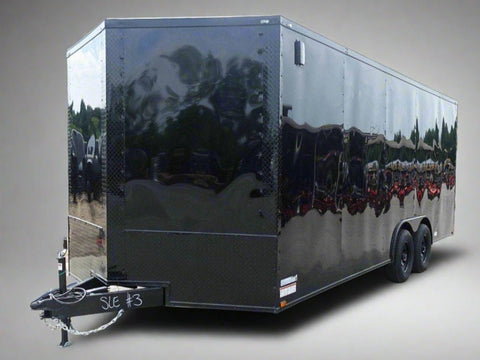 8.5 × 20 ft V-Nose Enclosed Trailer, photo 1