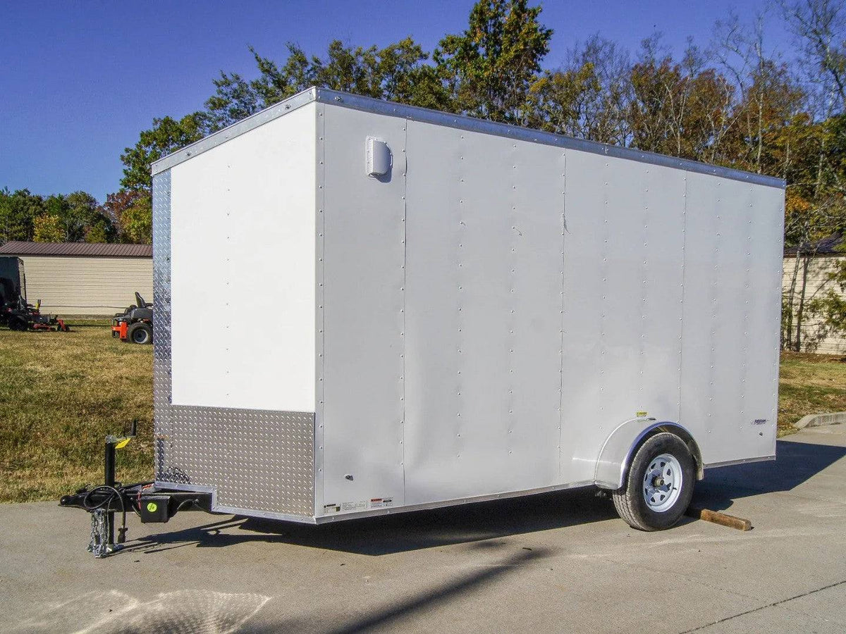 6 × 14 ft V-Nose Enclosed Trailer, photo 2