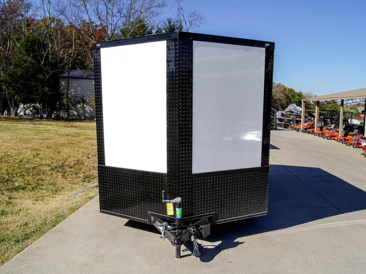 7 × 14 ft V-Nose Enclosed Trailer, photo 2