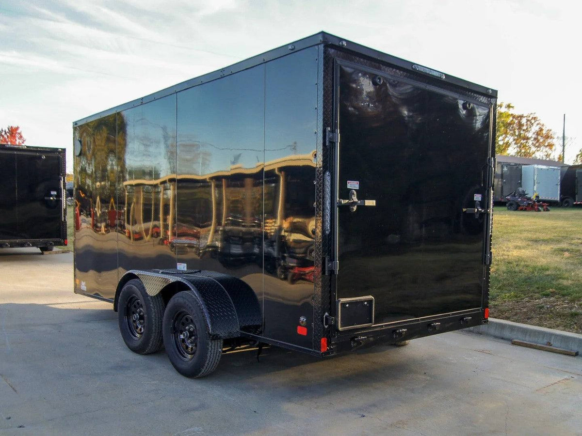 7 × 14 ft V-Nose Enclosed Trailer, photo 5