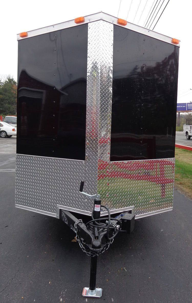 6 × 16 ft V-Nose Enclosed Car Hauler, photo 2