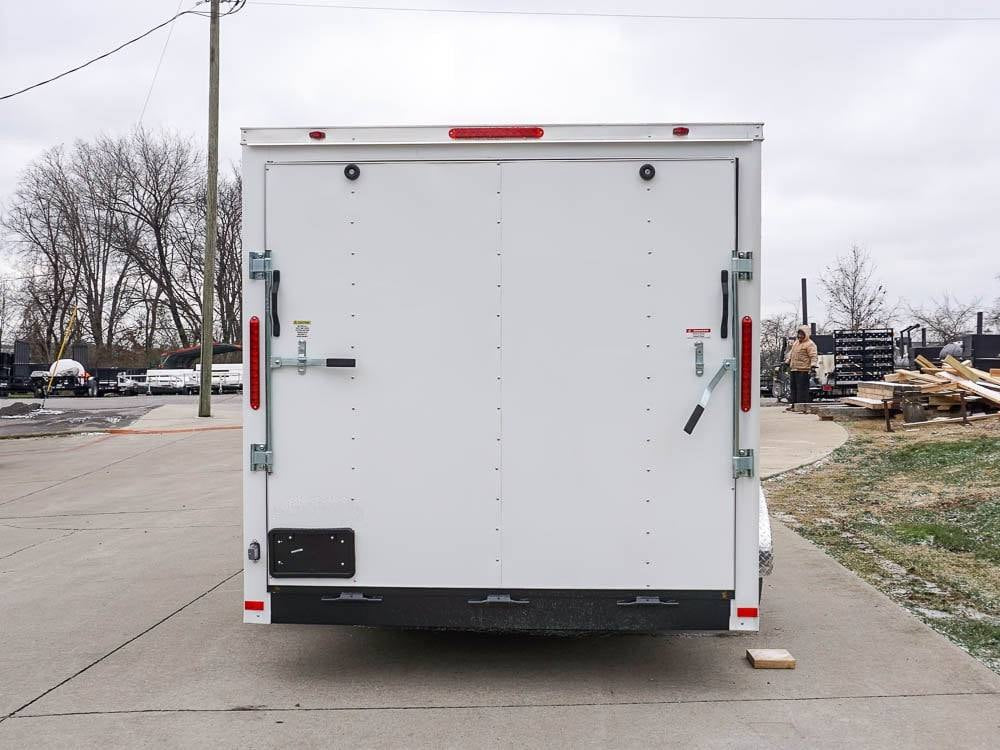 7 × 12 ft V-Nose Enclosed Trailer, photo 5