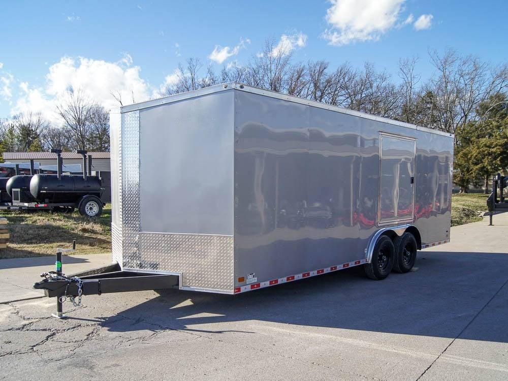 8.5 × 20 ft V-Nose Enclosed Trailer, photo 1