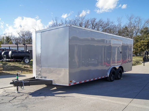 8.5 × 20 ft V-Nose Enclosed Trailer, photo 1