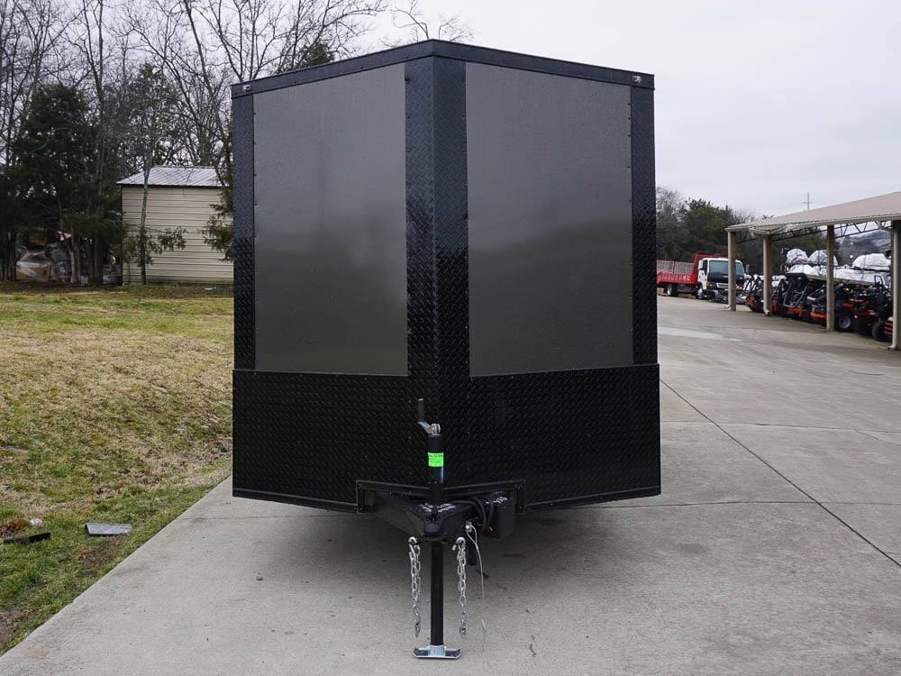 7 × 12 ft V-Nose Enclosed Trailer, photo 2