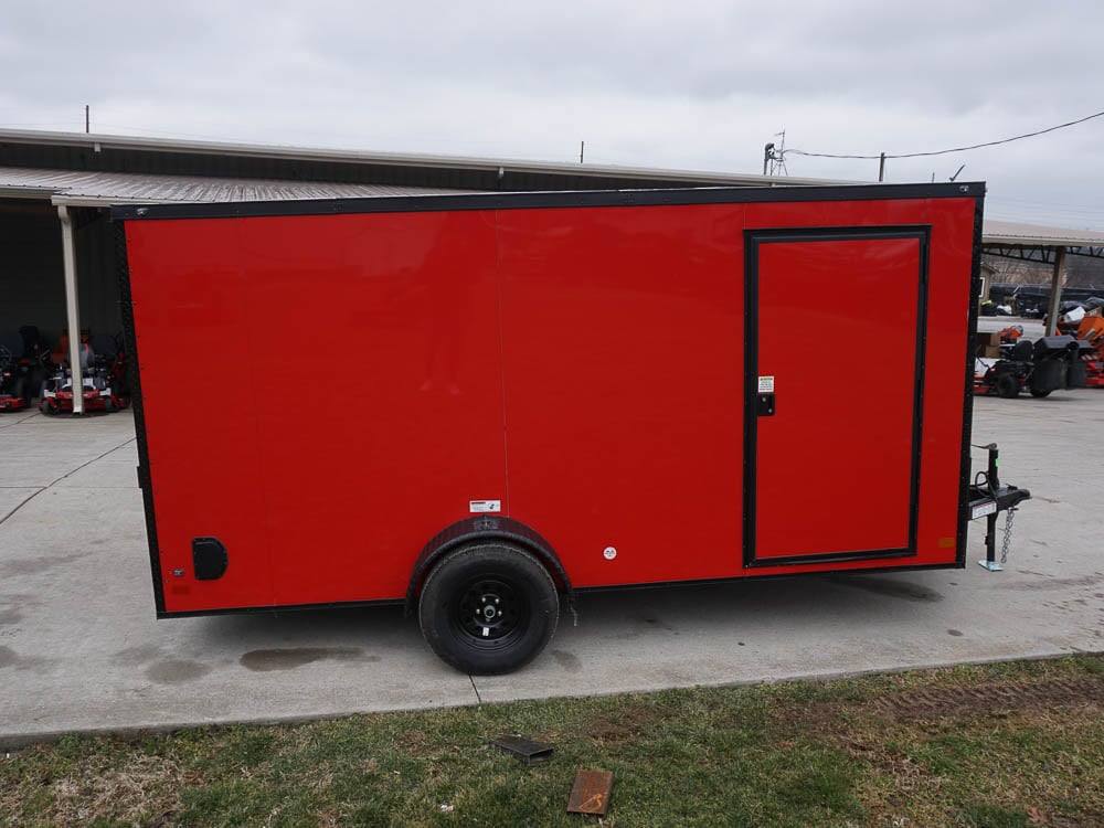 7 × 14 ft V-Nose Enclosed Trailer, photo 5
