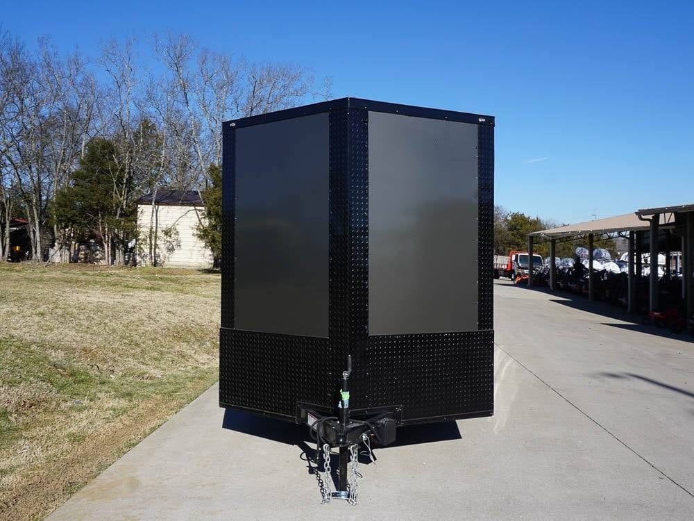 7 × 16 ft V-Nose Enclosed Trailer, photo 2