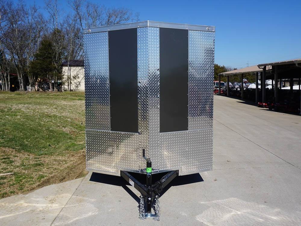 6 × 12 ft V-Nose Enclosed Trailer, photo 2
