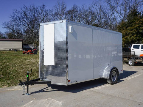 6 × 12 ft V-Nose Enclosed Trailer, photo 1