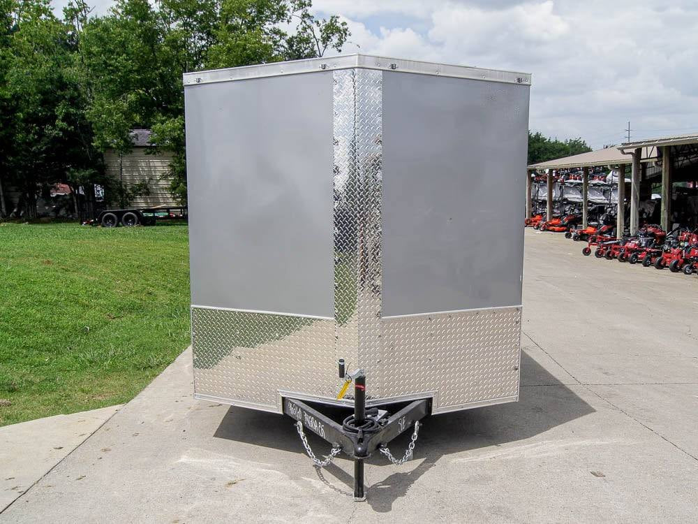 7 × 12 ft V-Nose Enclosed Trailer, photo 2