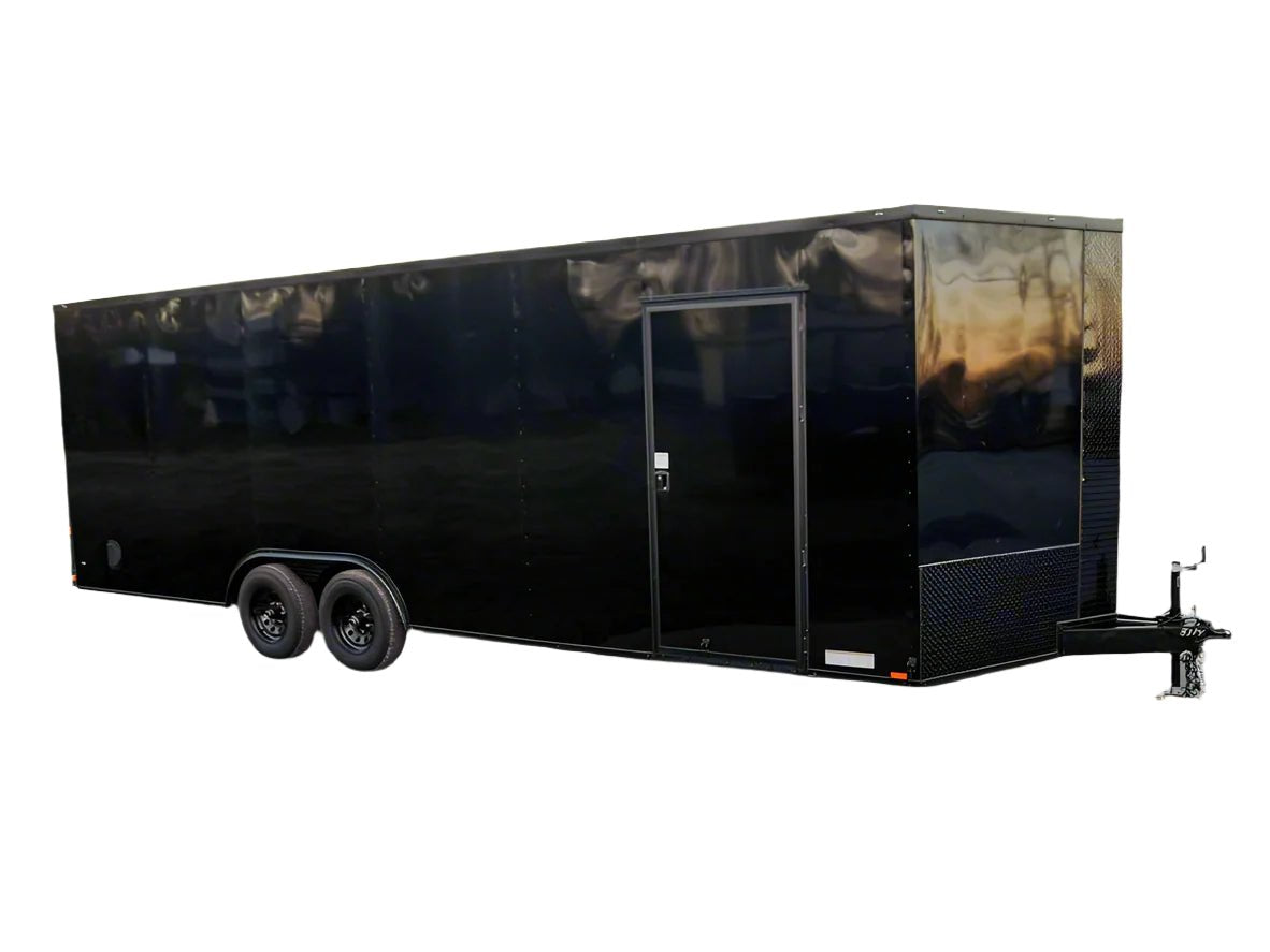 8.5 × 24 ft V-Nose Enclosed Trailer, photo 1