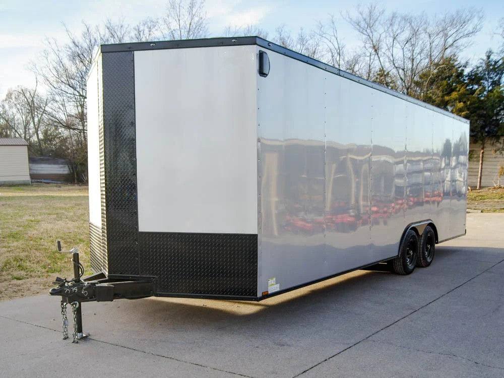 8.5 × 24 ft V-Nose Enclosed Trailer, photo 1