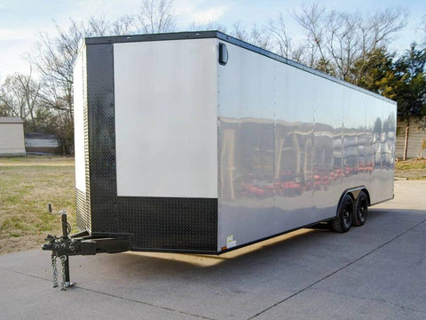8.5 × 24 ft V-Nose Enclosed Trailer, photo 1