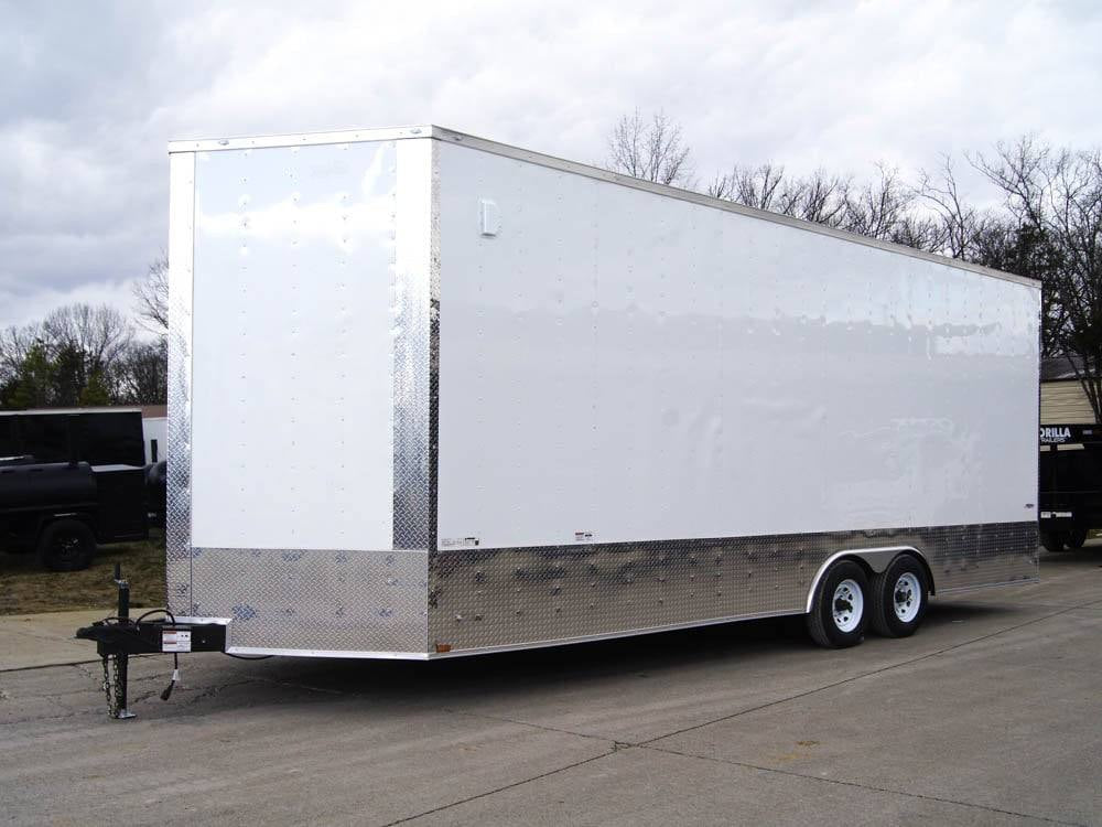 8.5 × 24 ft V-Nose Enclosed Trailer, photo 1
