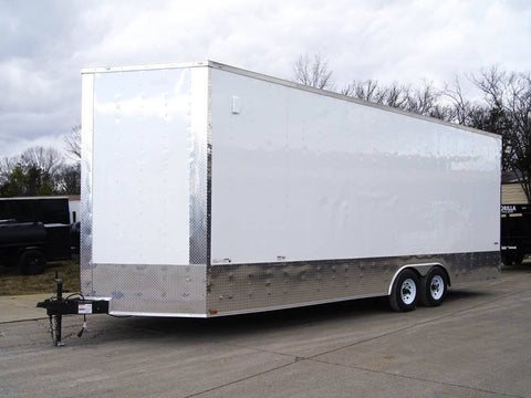 8.5 × 24 ft V-Nose Enclosed Trailer, photo 1
