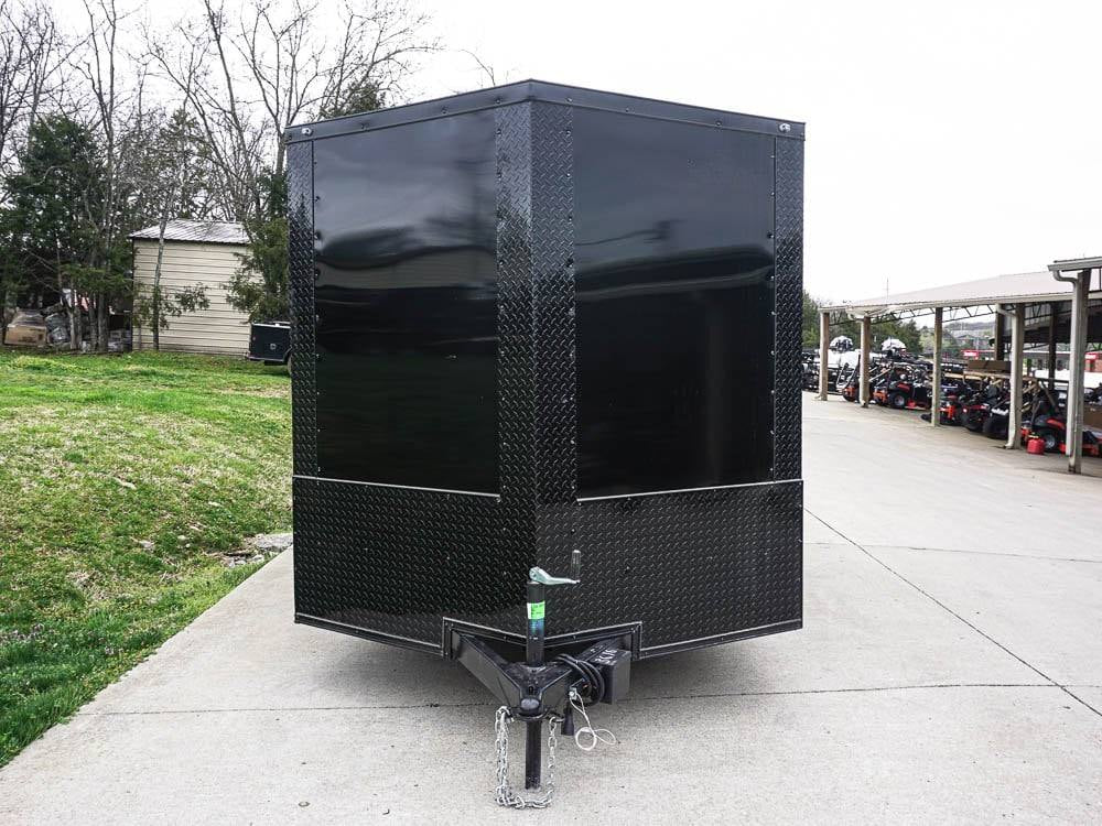 7 × 12 ft V-Nose Enclosed Trailer, photo 2