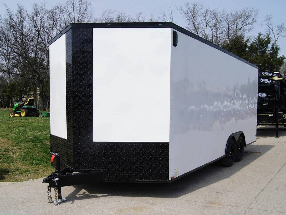 8.5 × 20 ft V-Nose Enclosed Trailer, photo 1