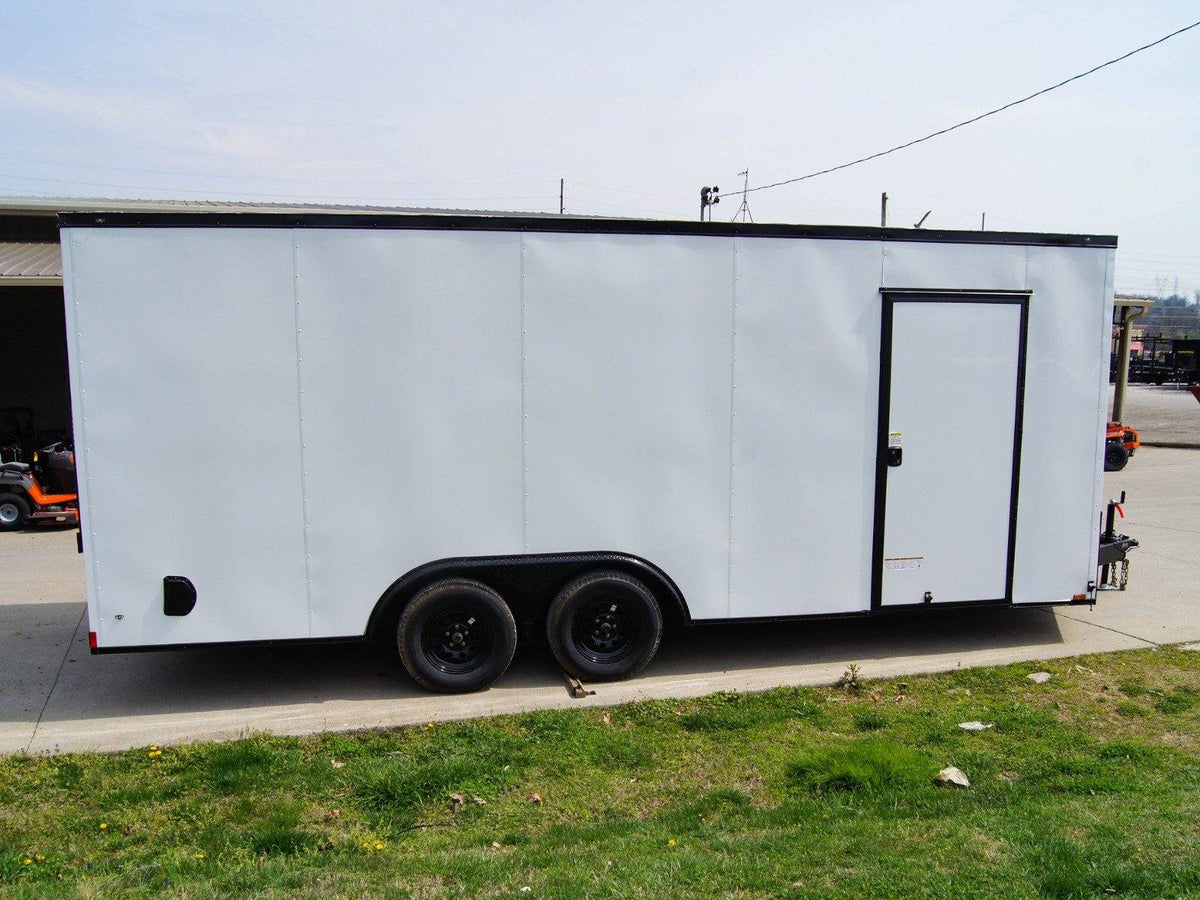 8.5 × 20 ft V-Nose Enclosed Trailer, photo 5
